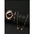 5pc luxurious Fashionable Quartz Watch set