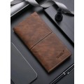 Men  shabili Leather Graphic Long Wallet Dad Gifts