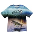 3D fishing T shirts