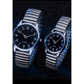 Couple geneva Quartz Watch  set /
