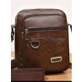 Luxurious Men`s leather travel bag