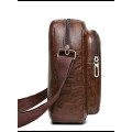 Luxurious Men`s leather travel bag
