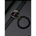 2pc luxurious Men`s Business Quartz Watch set