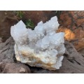 WHITE SPIRIT QUARTZ CLUSTER  1.00kg