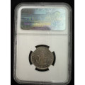 1956 *1 shilling * AU58 *