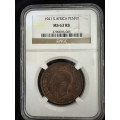 1941 *Penny * NGC Graded MS63RB  * great coin