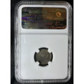 1943 *3P * au details graded by the NGC