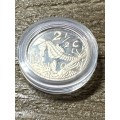 SILVER TICKEY 2,5 Cent Proof - 1997 - Seahorse