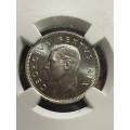 1949 1 shilling Pf66 only proof strike mintage of 800