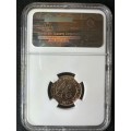 1955***1/4P***PF66RD***NGC graded rare red colour