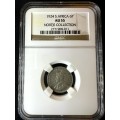 1924***6P***AU55***NGC Nortje Collection - this is a find