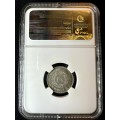 1924***6P***AU55***NGC Nortje Collection - this is a find