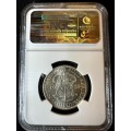 1939***2 Shilling***AU58***NGC from the bakewell collection