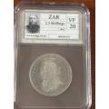 1892 *** 2 1/2 Shilling *** VF20 *** Buy your graded