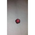 1ct Natural Flower Cut Garnet Amazing Luster (untreated)