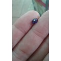 0 .6ct  Natural Royle blue Sapphire  untreated unheated Investment stone