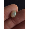 Natural 1.3 Ct White Ethiopian Opal