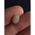 Natural 1.3 Ct White Ethiopian Opal