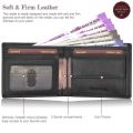 HORNBULL-  black , Leather Wallet for Men | Leather Mens Wallet with RFID Blocking