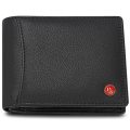 HORNBULL Themes Black RFID Blocking Leather Wallet for Men | Wallets Men Leather
