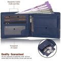 HORNBULL Themes Black RFID Blocking Leather Wallet for Men | Wallets Men Leather