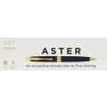 PAREKR IM STANLESS STEEL SILVER & ASTER MATTE PREMIUM BALL PEN WITH GIFT BOX EACH -FREE KEYRING-