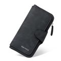 INOVERA - Unisex & Women`s Assorted colors- Tri-fold Fashion Card- Coin- phone Holder Long Wallet-