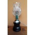 Awesome Chianti wine bottle lamp.