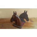 Stunning pair of horse head book ends.
