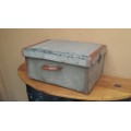 Very old sewing machine case.
