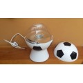 Awesome soccer ball pop corn maker.