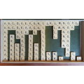 Awesome old Scrabble game.