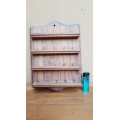 Lovely little wooden thimble rack.