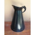Lovely old metal one gallon jug.