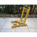Awesome toddlers block trolley.