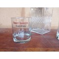 Beautiful Hanky Bannister scotch whiskey glass set.