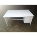 Large white Retro desk.