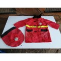Toddlers firefighing outfit.
