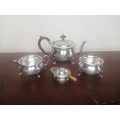 Beautiful antique silver plated tea set.