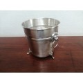 Lovely old silver plated ice bucket.