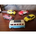 Lovely collection of 5 VW die cast vehicles.