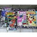 Collection of 8 favorite comic heros for all ages.