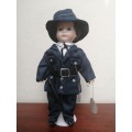 Beautiful English policeman porcelain doll.