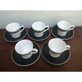 Beautiful Royal Tuscan coffee set.