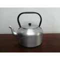 Lovely old aluminium kettle.
