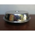 Lovely stainless steel serving dish.