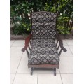 Beautiful vintage Retro imbuia rocking chair