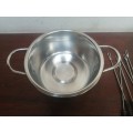 Lovely stainless steel fondue set