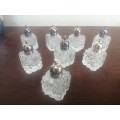 Collection of 8 small salt cellars.