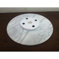 Lovely round marble lazy susan.